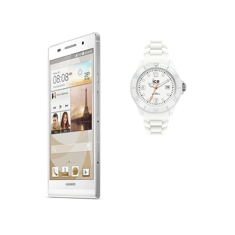 Téléphone Portable Huawei Ascend P6 Blanc