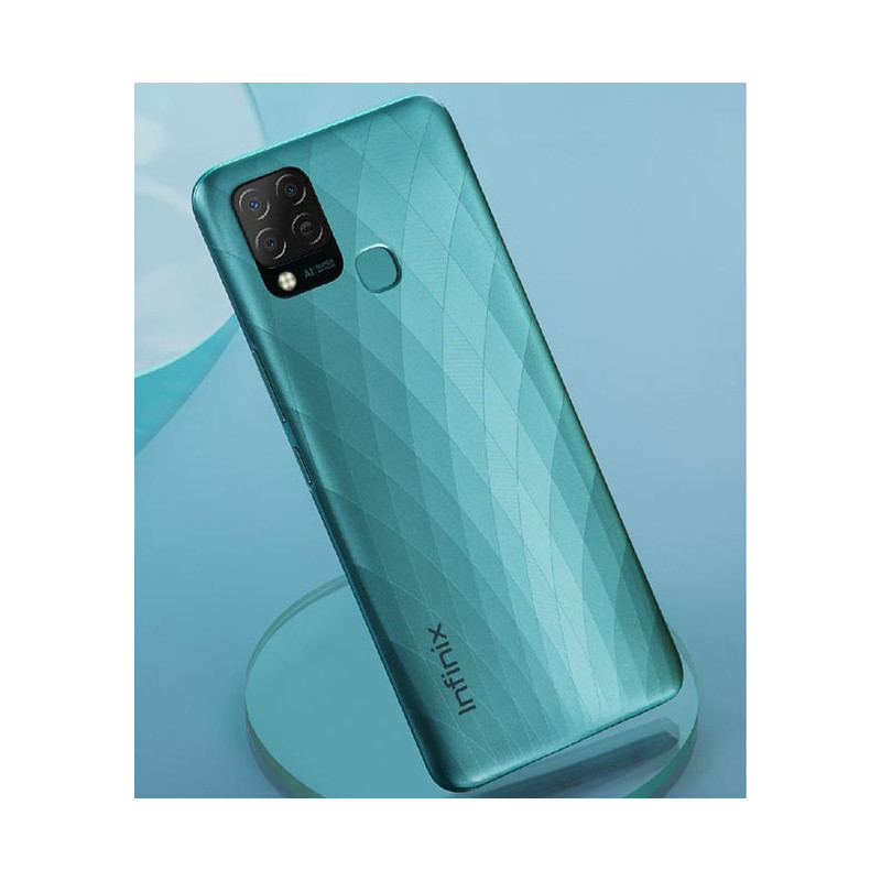 Infinix Hot 10s back