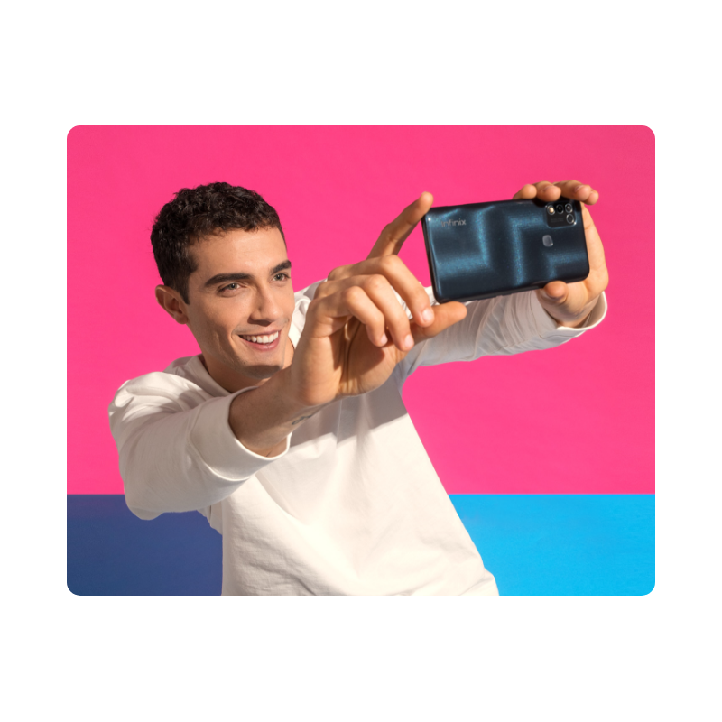 Infinix Hot 10 Play selfie