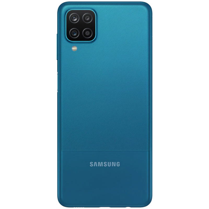 Back Smartphone Samsung Galaxy A12 Bleu