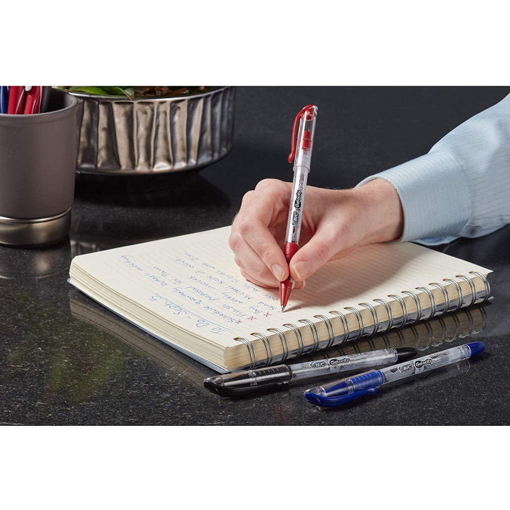 Stylo BIC Gel-ocity Smooth Stic 0.5MM / Bleu