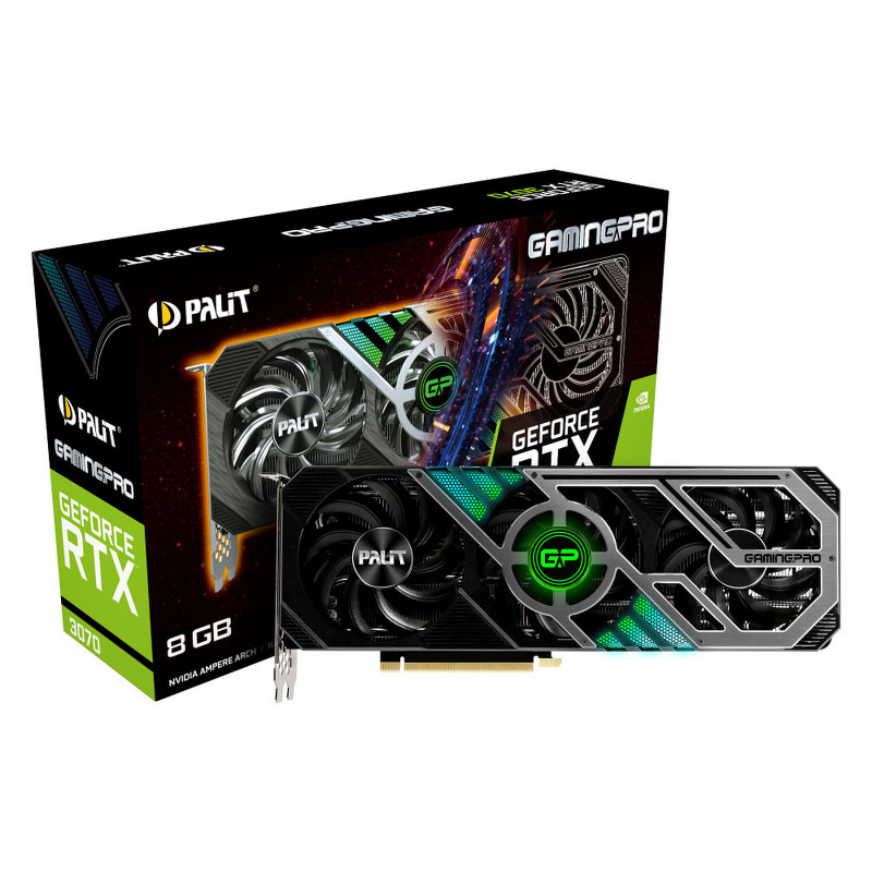 Carte Graphique Palit GeForce RTX 3070 GamingPro 8G GDDR6