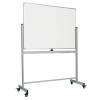 Support pour Tableau blanc chevalet Magnétique 100 x 70 / Mobile ROTATIF
