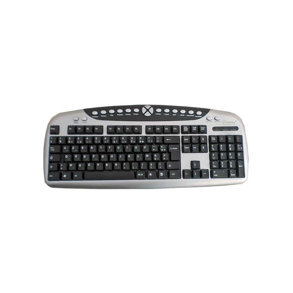 Clavier USB Français Multimedia