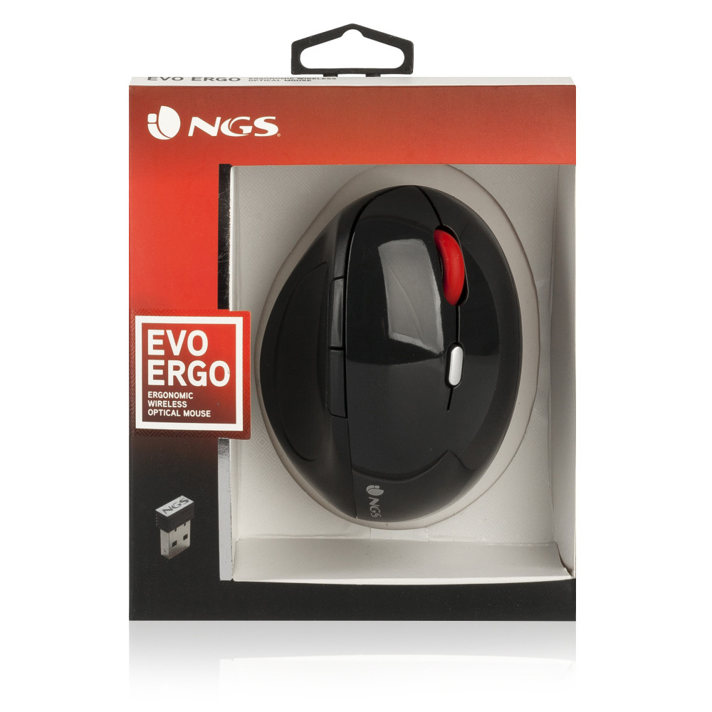 Souris Sans Fil NGS EVO ERGO / Noir