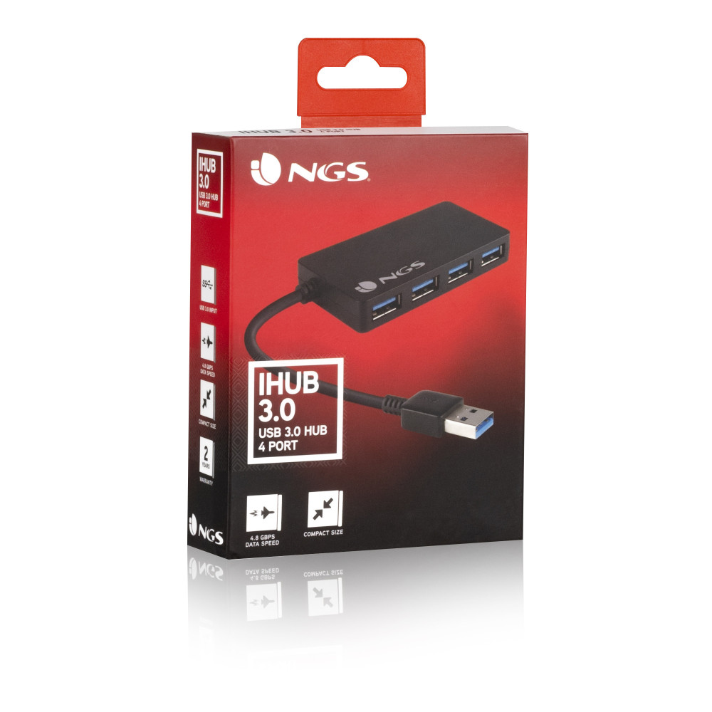 Hub 4 Ports NGS IHUB3.0 / USB 3.0