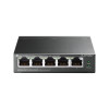 Switch de bureau TP-Link 5 ports 10/100 Mbps avec 4 ports PoE