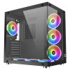 Boîtier Gamer Xigmatek Aquarius Plus Moyen Tour Noir RGB