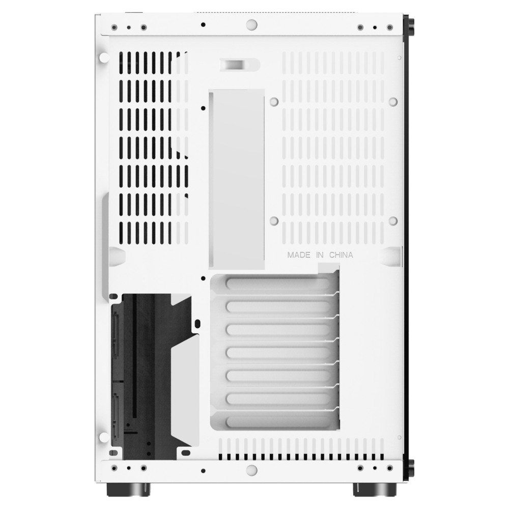 Boîtier Gamer Xigmatek Aquarius Plus Moyen Tour Blanc RGB