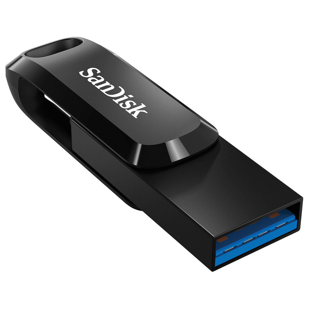 Clé USB SanDisk Ultra Dual Drive Go Type C / 64 Go / Noir