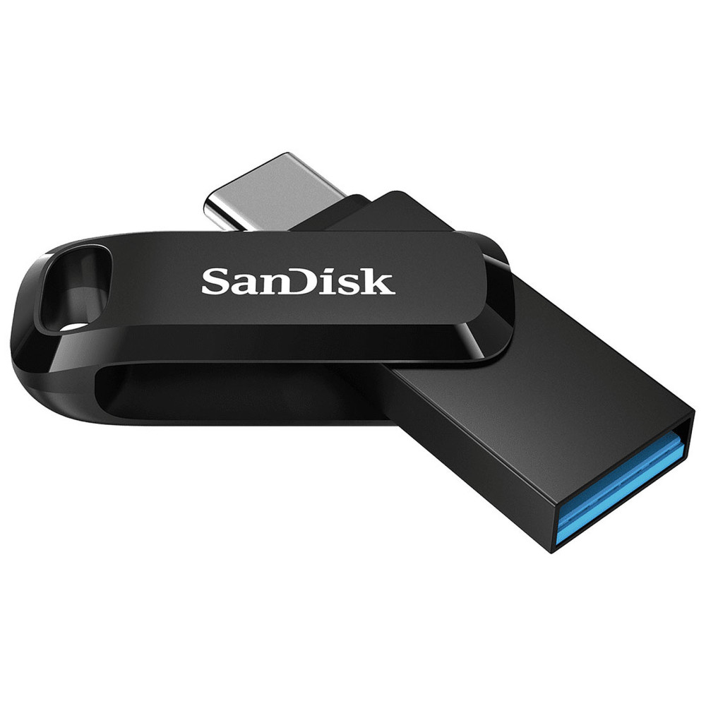 Clé USB SanDisk Ultra Dual Drive Go Type C / 64 Go / Noir