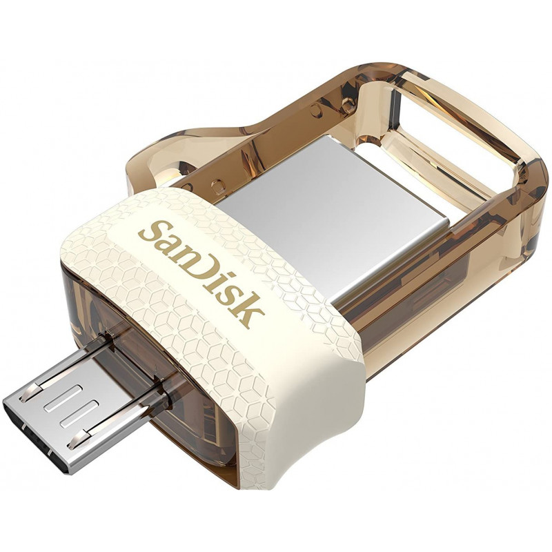 Clé USB SanDisk Ultra Dual USB 3.0 Micro USB / 64 Go / Gold