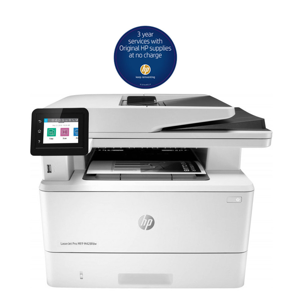 Imprimante Laser Monochrome Multifonction HP LaserJet PRO MFP M428fdw / Réseau