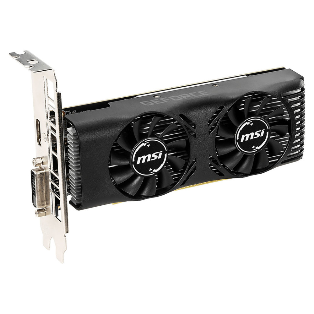Carte graphique MSI GTX 1650 4GT LP OC / 4 Go