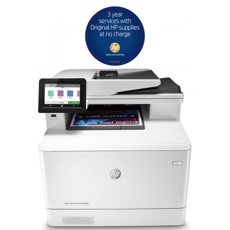 Imprimante Laser Multifonction HP Color 4 en 1 LaserJet Pro M479fdn / Réseau