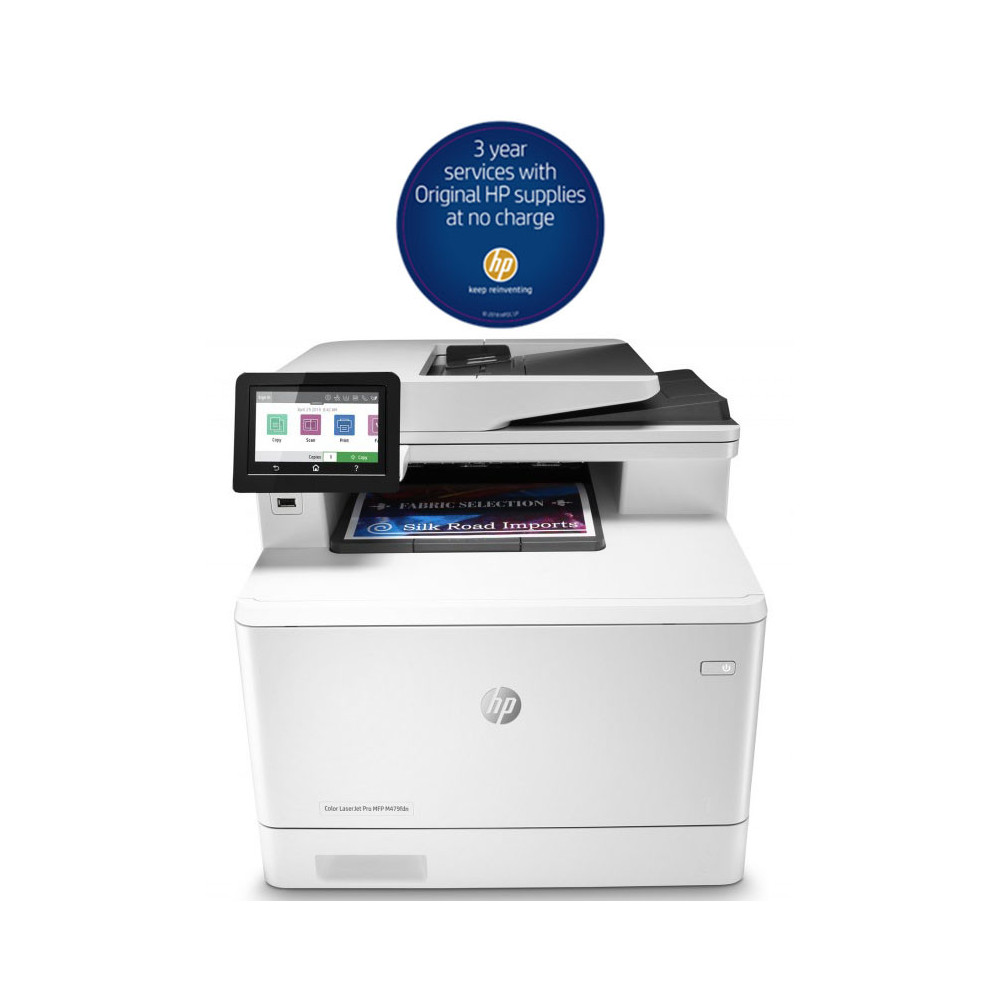Imprimante Laser Multifonction HP Color 4 en 1 LaserJet Pro M479fdn / Réseau