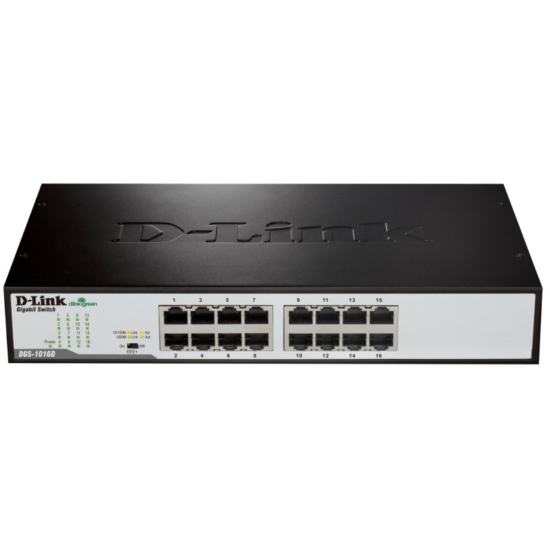 Switch Gigabit 16 ports 10/100/1000 mbps