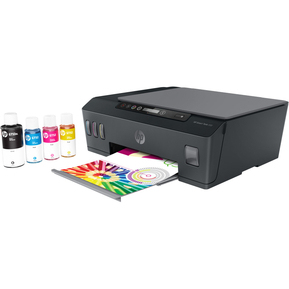 Imprimante Multifonction Jet d'encre Tout-en-un HP Smart Tank 500 / A4 / USB