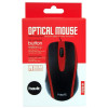 Souris USB Havit MS871 / Noir et Rouge