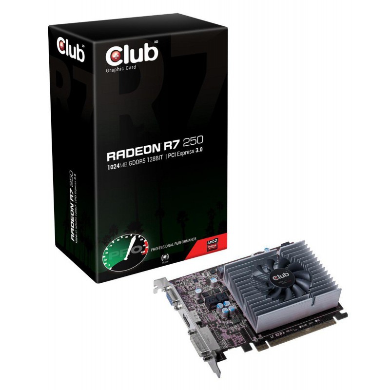 Carte graphique Club3D Radeon R7 250 / 1Go