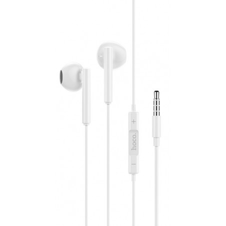 Écouteurs stéréo avec Micro Hoco M64 / Blanc