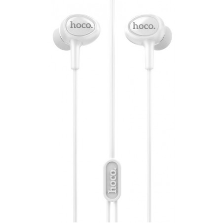 Écouteurs stéréo avec Micro Hoco M3 / Blanc