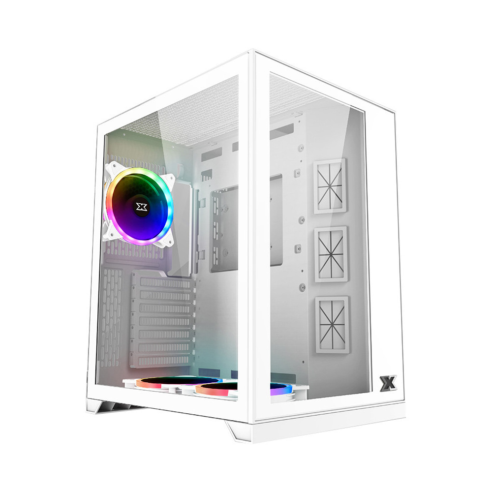 Boîtier Gamer Xigmatek Aquarius S Arctic Moyen Tour Blanc RGB