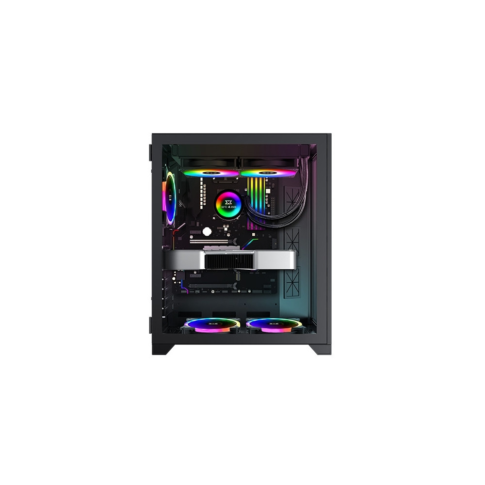 Boîtier Gamer Xigmatek Aquarius S Moyen Tour Noir RGB
