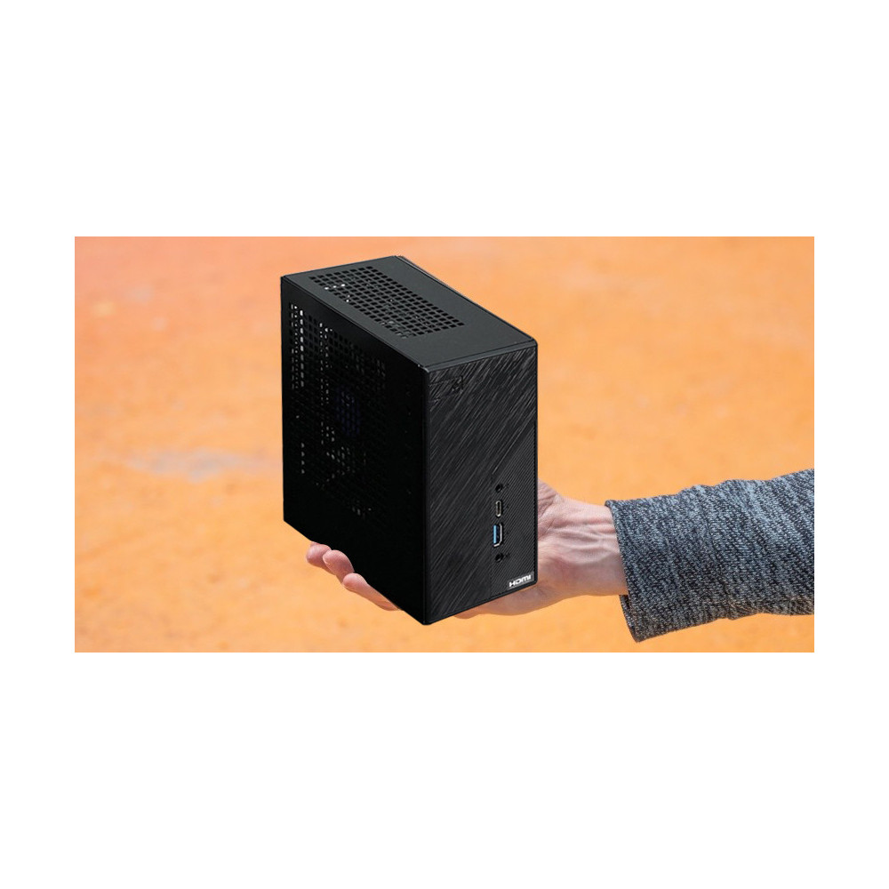 Mini Pc de bureau ASRock DeskMini H470 avec Support de Fixation / Celeron Dual Core / 8 Go