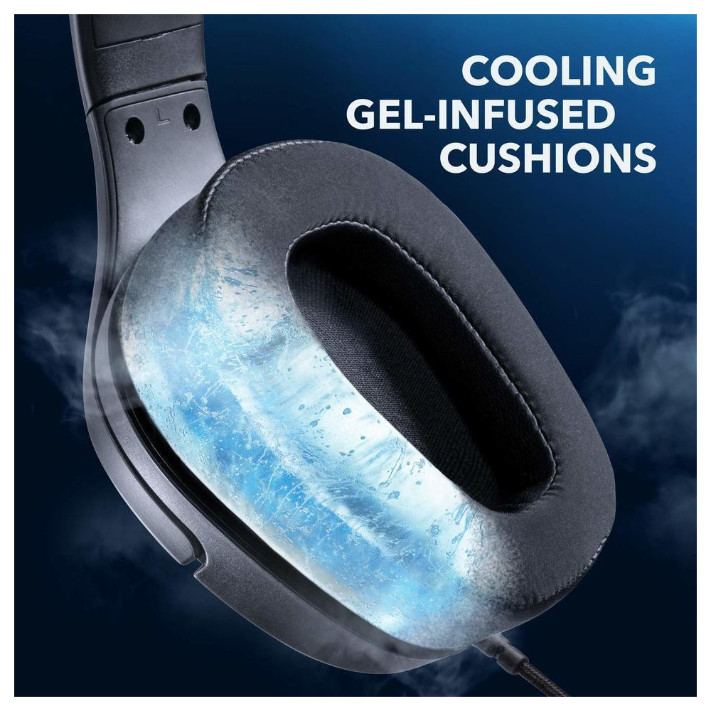 Casque Micro Filaire Gamer Anker Soundcore Strike 3 / 7.1 Virtual Surround Sound / Noir et Bleu