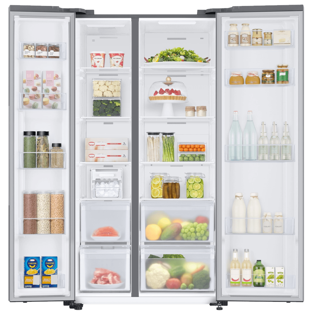 Réfrigérateur SAMSUNG  No Frost INVERTER SIDE BY SIDE 641 Litres INOX