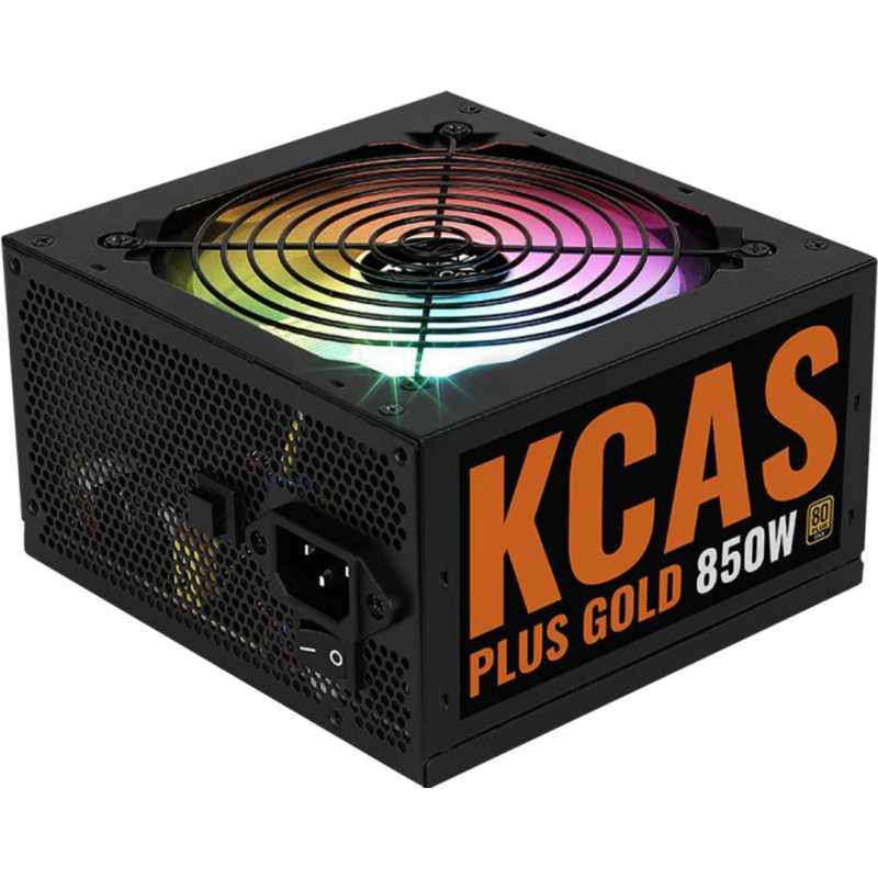 Boite d'alimentation AeroCool KCAS PLUS RGB 850W / 80+ Gold