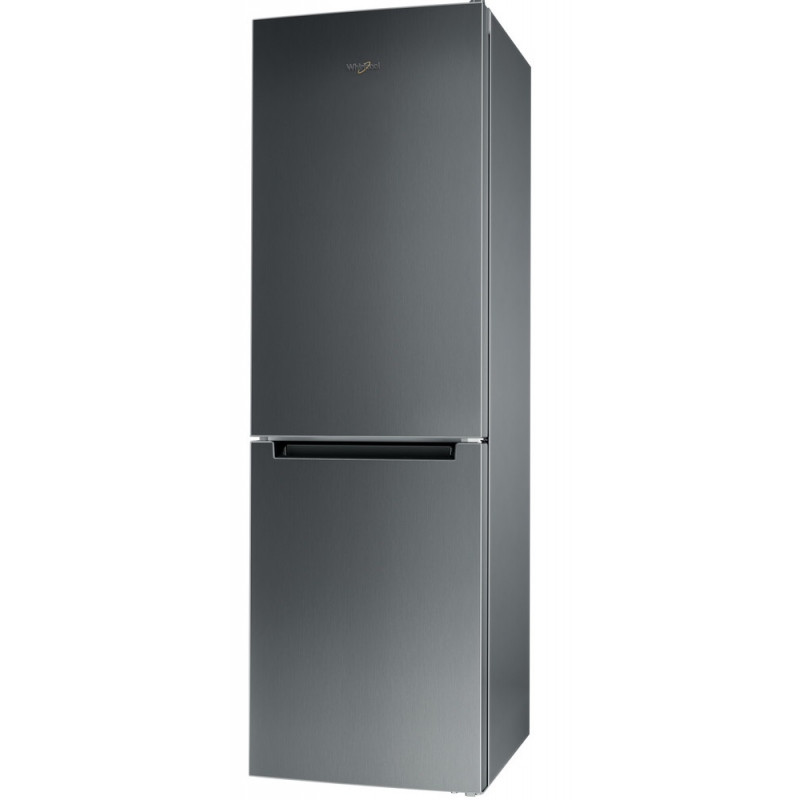 Réfrigérateur Combiné Whirlpool 320L NoFrost / Inox + Livraison + Installation et Mise en Place Gratuites