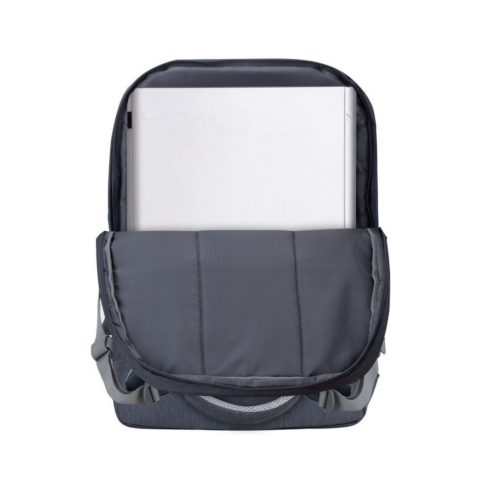Sac à dos antivol pour pc portable 17.3" RivaCase 7567 / Gris
