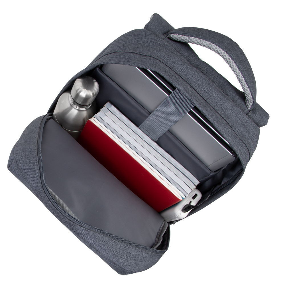 Sac à dos antivol pour pc portable 15.6" RivaCase 7562 / Gris Foncé