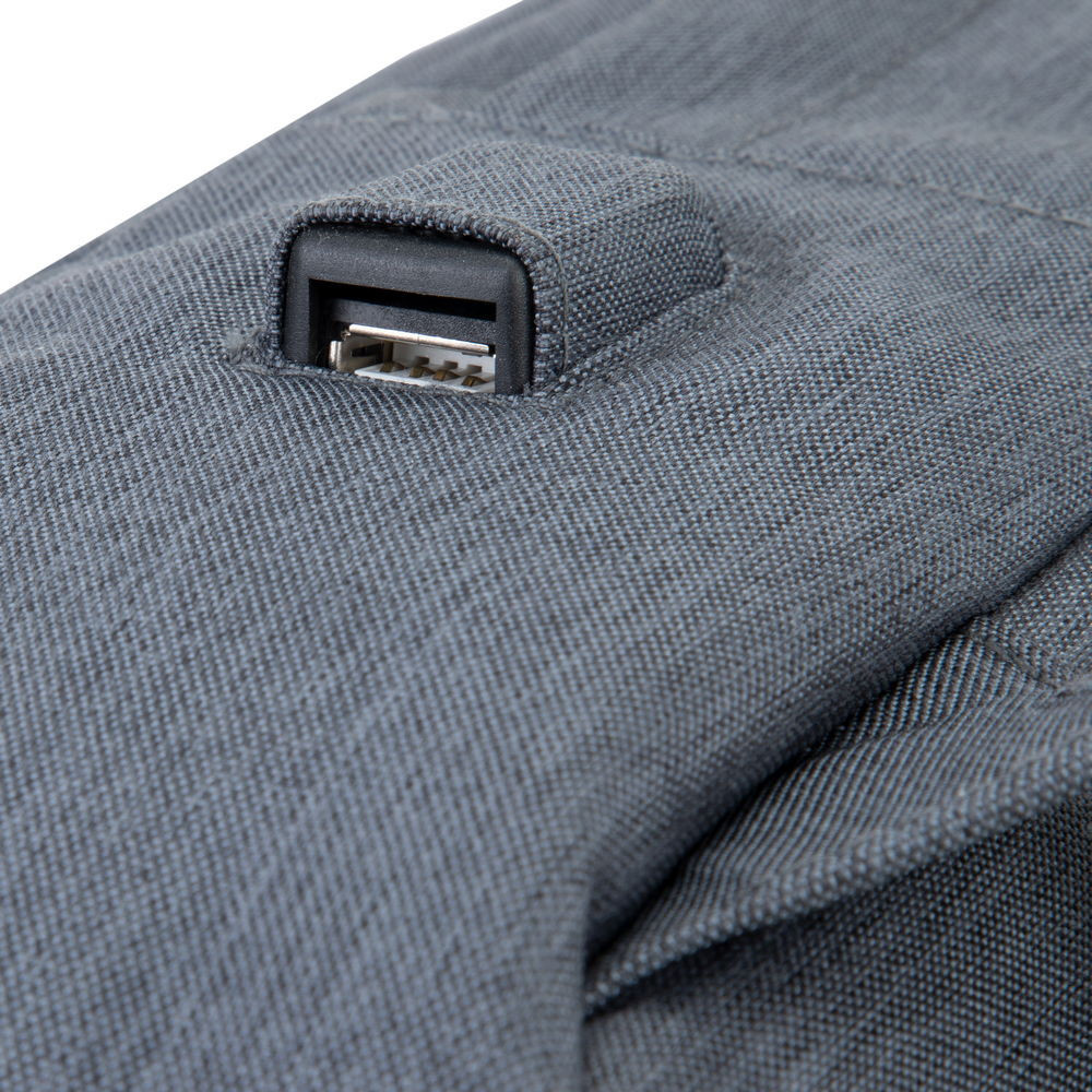 Sac à dos antivol pour pc portable 15.6" RivaCase 7562 / Gris Foncé