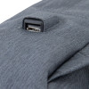 Sac à dos antivol pour pc portable 15.6" RivaCase 7562 / Gris Foncé