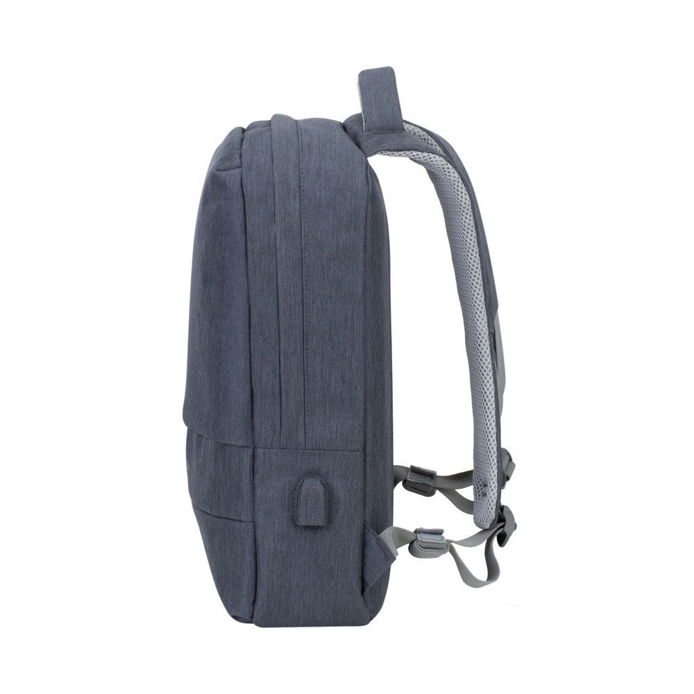 Sac à dos antivol pour pc portable 15.6" RivaCase 7562 / Gris Foncé