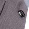 Sac à dos antivol pour pc portable 15.6" RivaCase 7562 / Gris et Moka