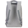 Sac à dos antivol pour pc portable 15.6" RivaCase 7562 / Gris et Moka