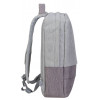 Sac à dos antivol pour pc portable 15.6" RivaCase 7562 / Gris et Moka