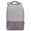 Sac à dos antivol pour pc portable 15.6" RivaCase 7562 / Gris et Moka