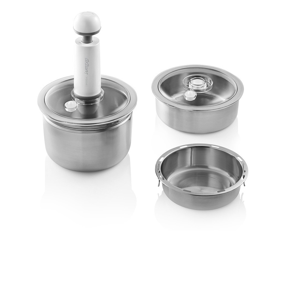 Boîte à lunch moderne Foodie Arzum AR1073 / Noir