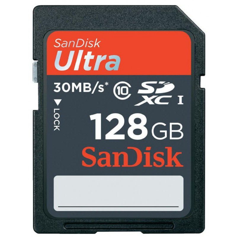 Carte mémoire SanDisk Ultra SDXC 128 Go