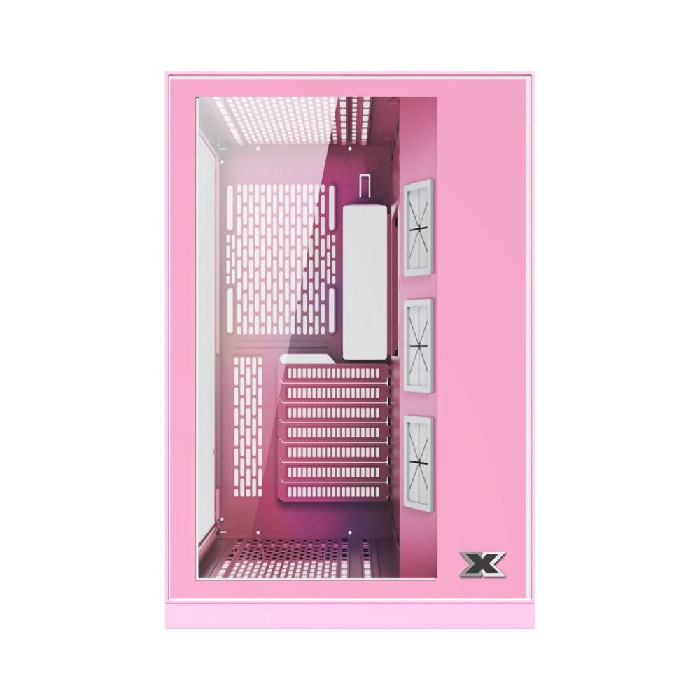 Boîtier Gamer Xigmatek Aquarius S Queen Moyen Tour Rose RGB