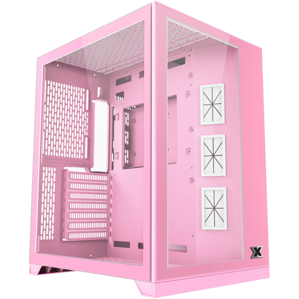 Boîtier Gamer Xigmatek Aquarius S Queen Moyen Tour Rose RGB