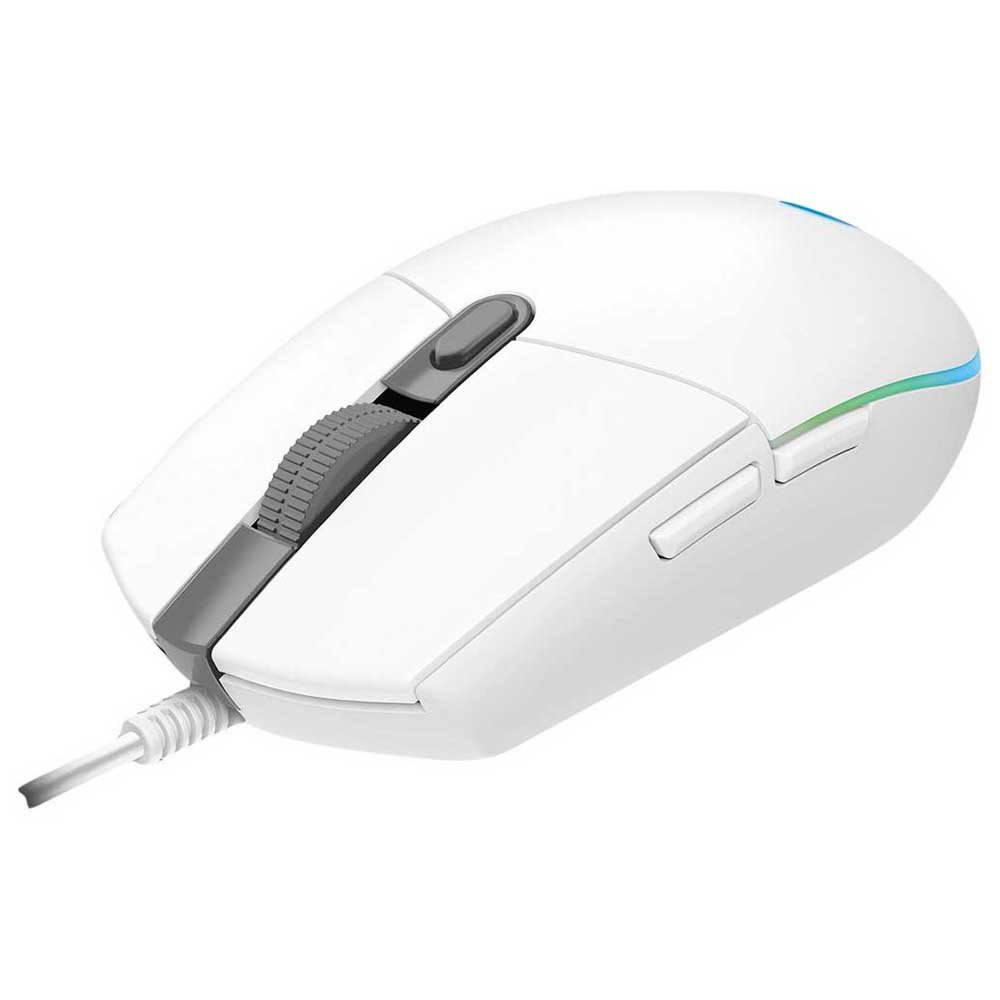 Souris Gaming Logitech G102 Lightsync / Blanc