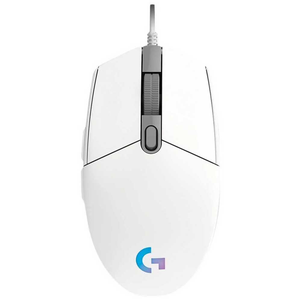 Souris Gaming Logitech G102 Lightsync / Blanc