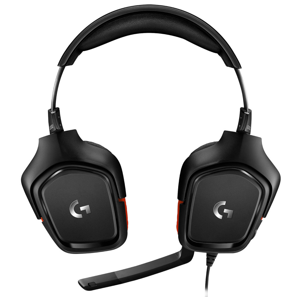 Casque Micro Gaming Logitech G332 / Noir & Rouge