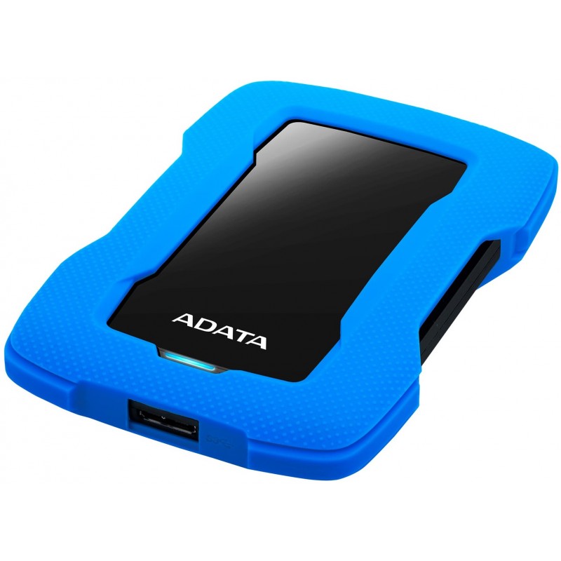 DISQUE DUR EXTERNE ADATA ANTI-CHOC HD330 USB 3.1 / 1 TO / BLEU